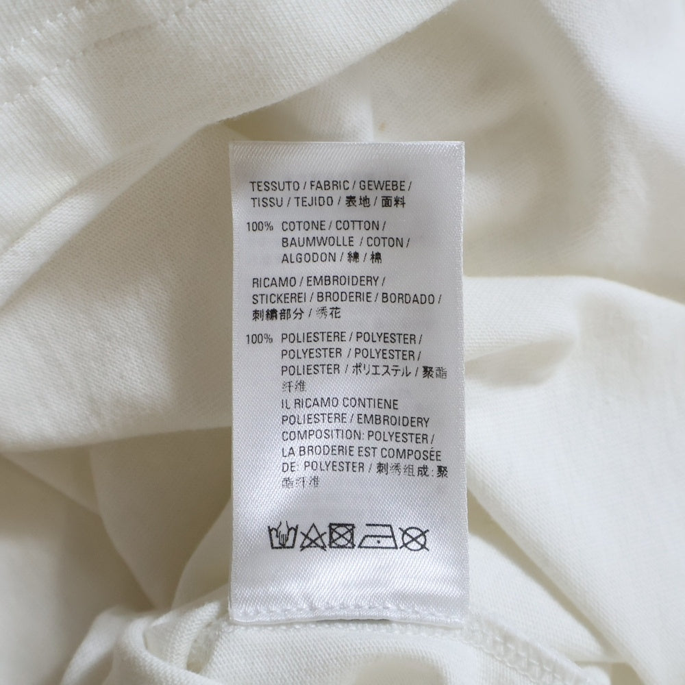 BALENCIAGA(バレンシアガ) 20SS PARIS刺繍ロゴ 半袖Tシャツ カットソー ホワイト 594579 TGV48
