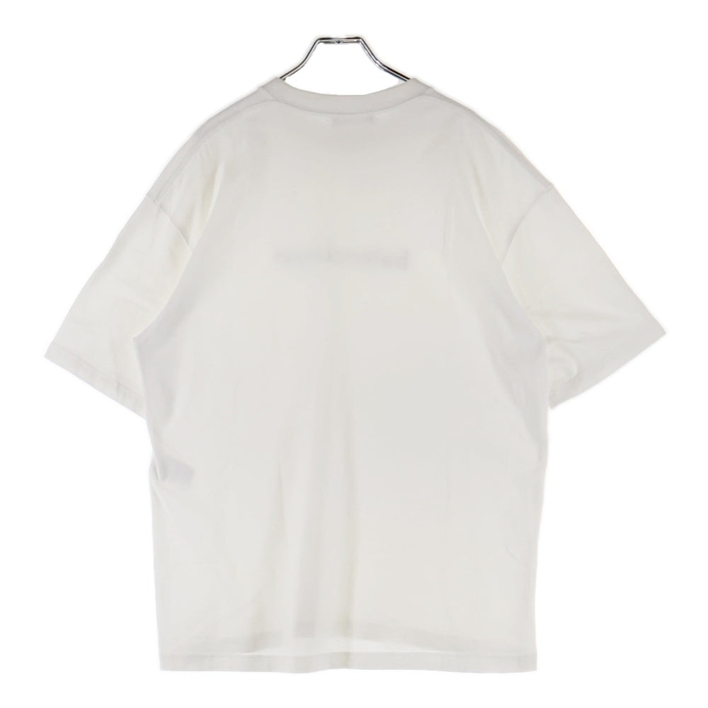 BALENCIAGA(バレンシアガ) 21SS ニューコピーライト プリントロゴ半袖Tシャツ カットソー ホワイト 612966 TIV54