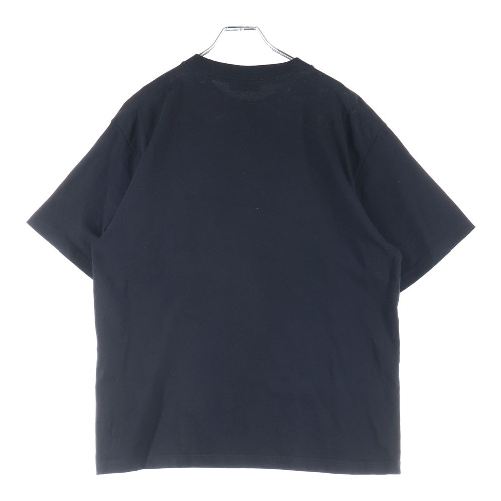BALENCIAGA(バレンシアガ) 20SS PARIS刺繍ロゴ 半袖Tシャツ カットソー ブラック 594579 TGV48