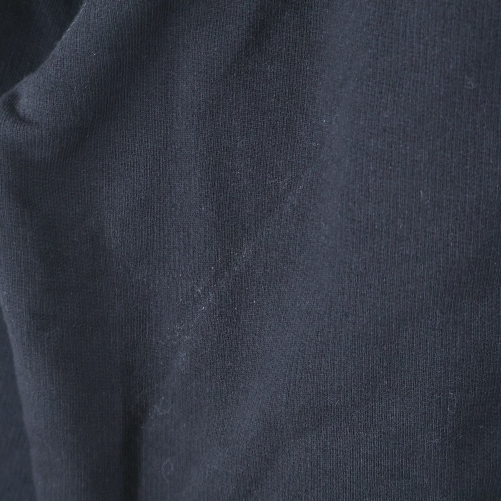 Maison Margiela 10(メゾン マルジェラ) 23AW Hoodie ロゴ刺繍 プルオーバースウェットパーカー フーディー ブラック S50GU0167 S25503