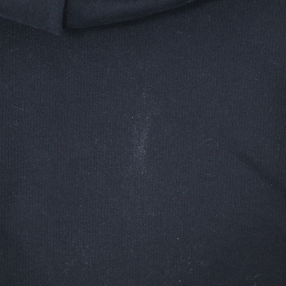 Maison Margiela 10(メゾン マルジェラ) 23AW Hoodie ロゴ刺繍 プルオーバースウェットパーカー フーディー ブラック S50GU0167 S25503