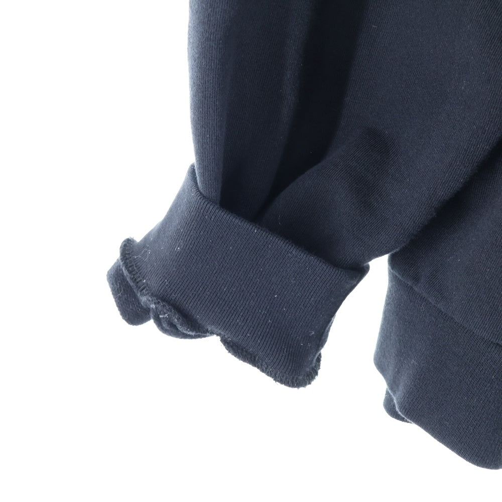 BALENCIAGA(バレンシアガ) 21AW バックロゴ ターンワイドフィット ジップアップパーカー ブラック 674719 TLVB4