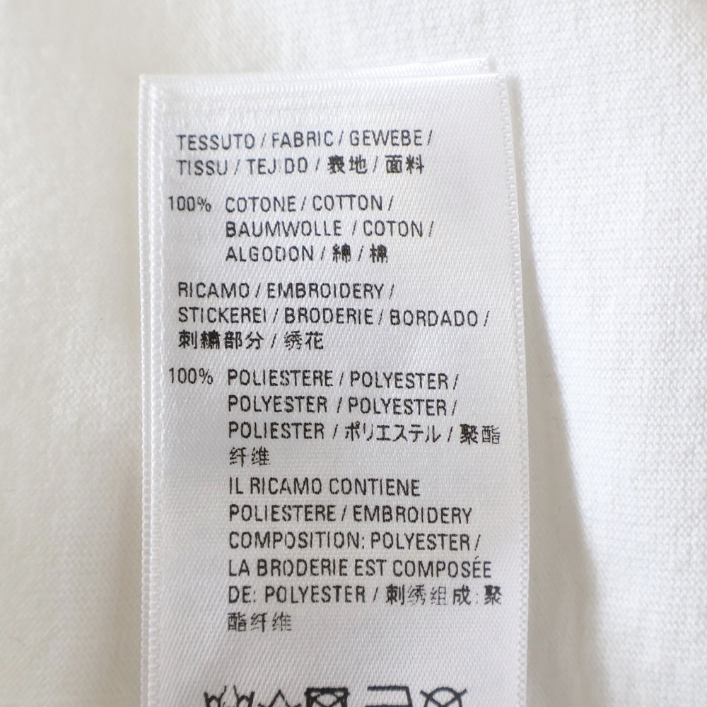 BALENCIAGA(バレンシアガ) Corporate Medium Fit Tee コーポレート ミディアムフィット 半袖Tシャツ カットソー ホワイト 612966 TKV86