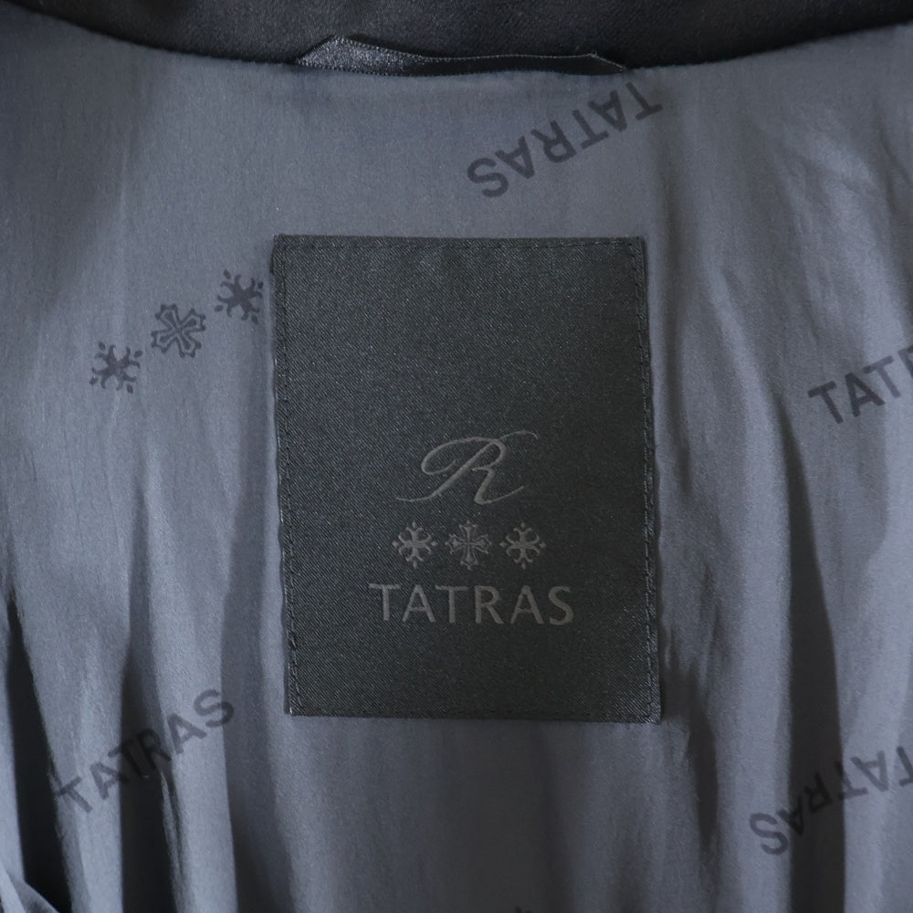 TATRAS(タトラス) DOMIZIANO ドミッツィアーノ ウールフード付きダウンジャケット ブラック MTAT21A4289-D