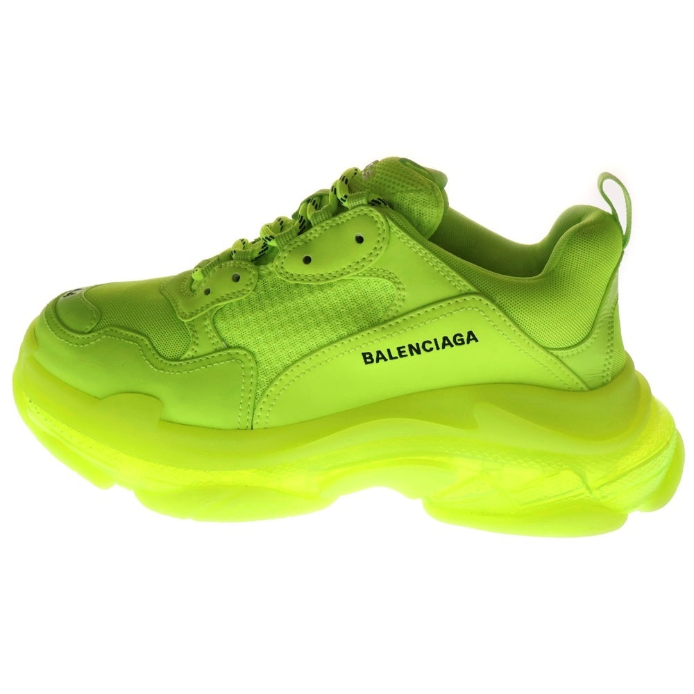 BALENCIAGA(バレンシアガ) TRIPLE S CLEAR SOLE TRAINER トリプルS クリアソール トレーナー ダッドスニーカー イエロー 541624