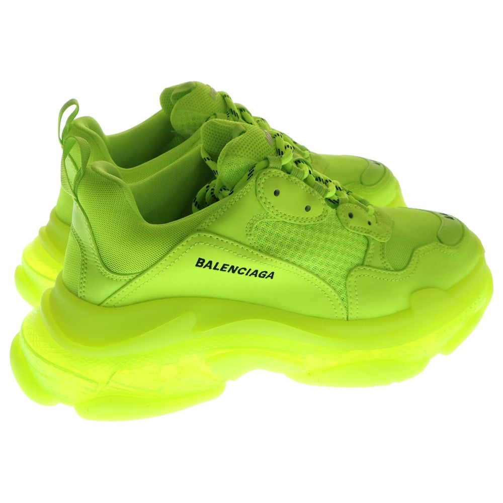 BALENCIAGA(バレンシアガ) TRIPLE S CLEAR SOLE TRAINER トリプルS クリアソール トレーナー ダッドスニーカー イエロー 541624