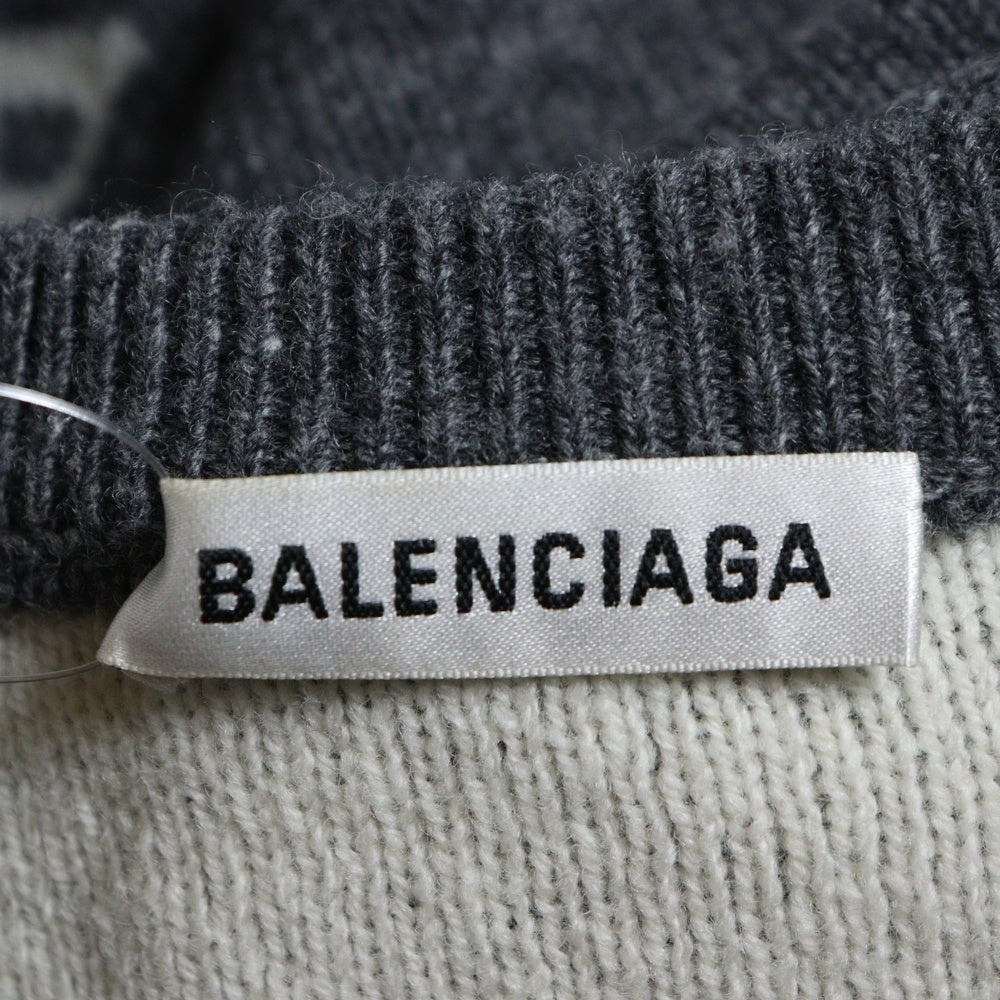 BALENCIAGA(バレンシアガ) 20SS Logo Knit Sweater ロゴ総柄