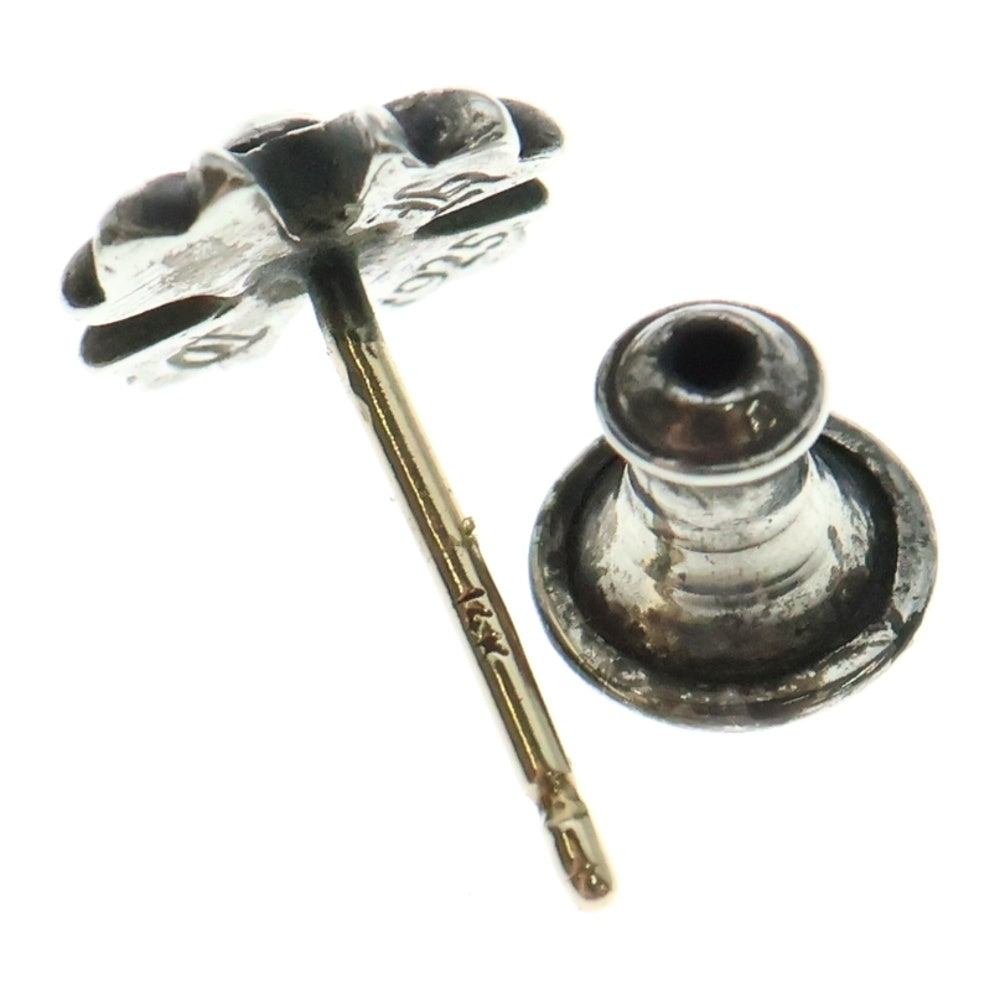 CHROME HEARTS(クロムハーツ) No2 CH PLS CHプラス スタッドピアス シルバー BCA105
