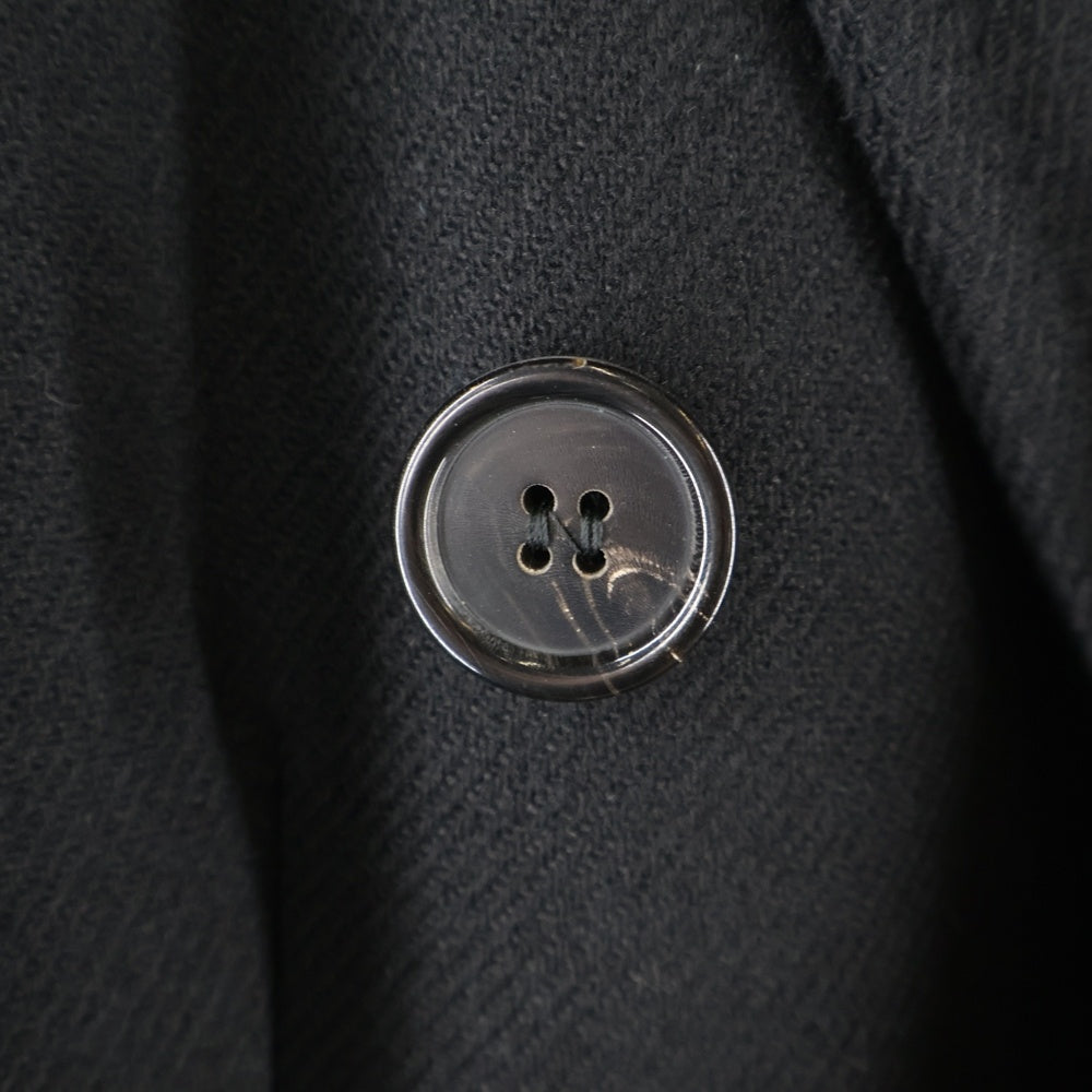 SAINT LAURENT PARIS(サンローランパリ) ダブルブレスト チェスタコート アウター ブラック 758054 Y177W