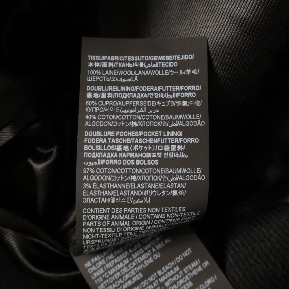 SAINT LAURENT PARIS(サンローランパリ) ダブルブレスト チェスタコート アウター ブラック 758054 Y177W