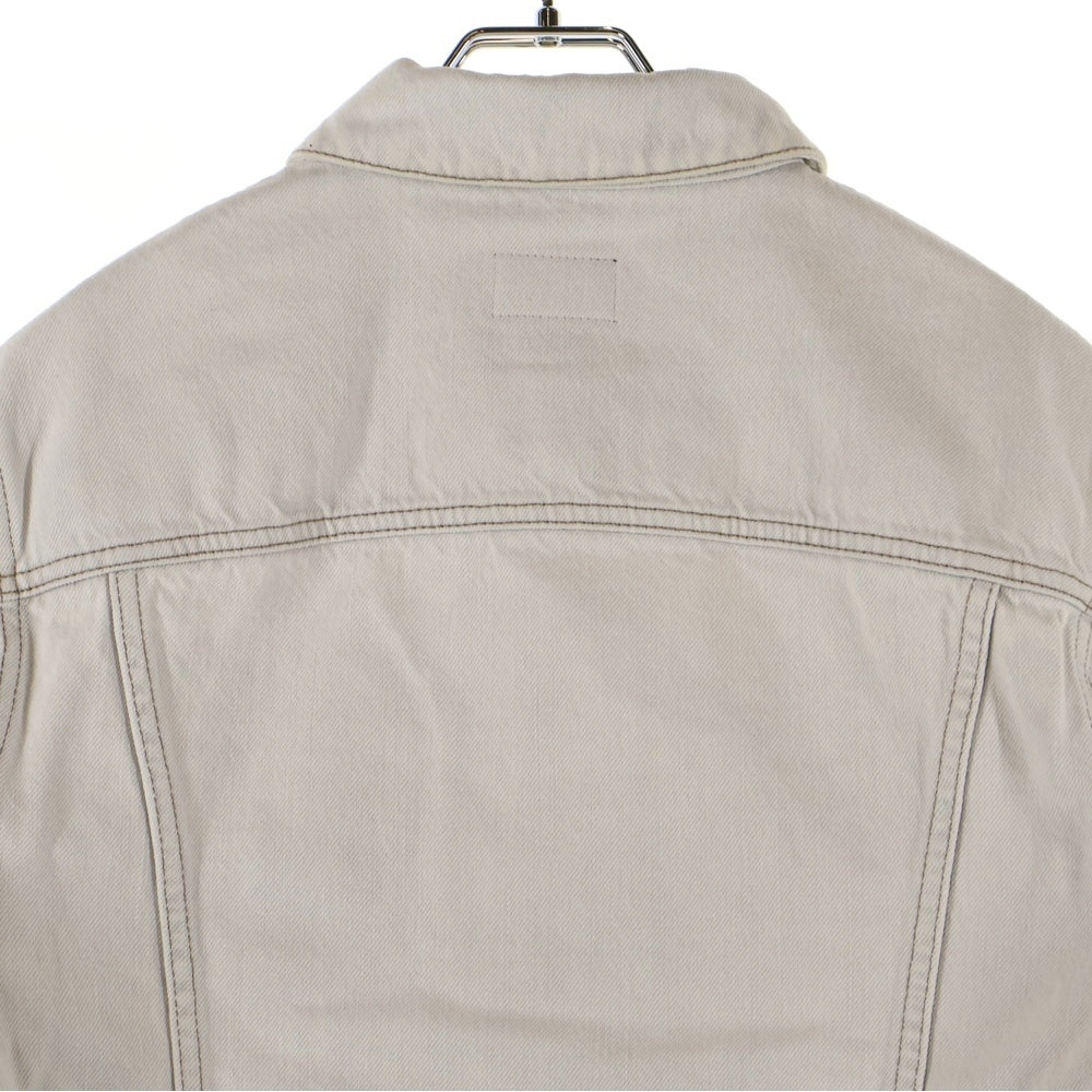 SAINT LAURENT PARIS(サンローランパリ) 21SS デニムトラッカージャケット ホワイト 597085 Y01KB