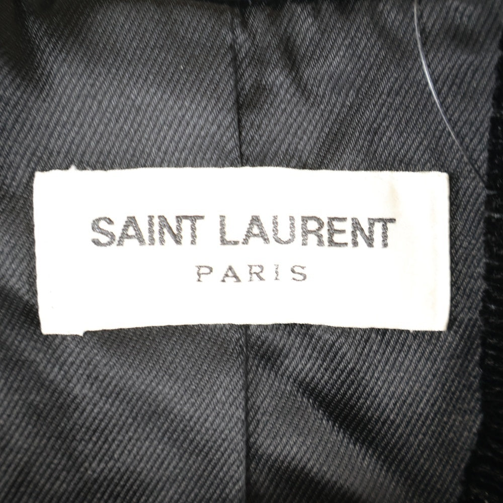 SAINT LAURENT PARIS(サンローランパリ) 22AW テディカレッジ ジャケット ダークグリーン 711490 Y615W