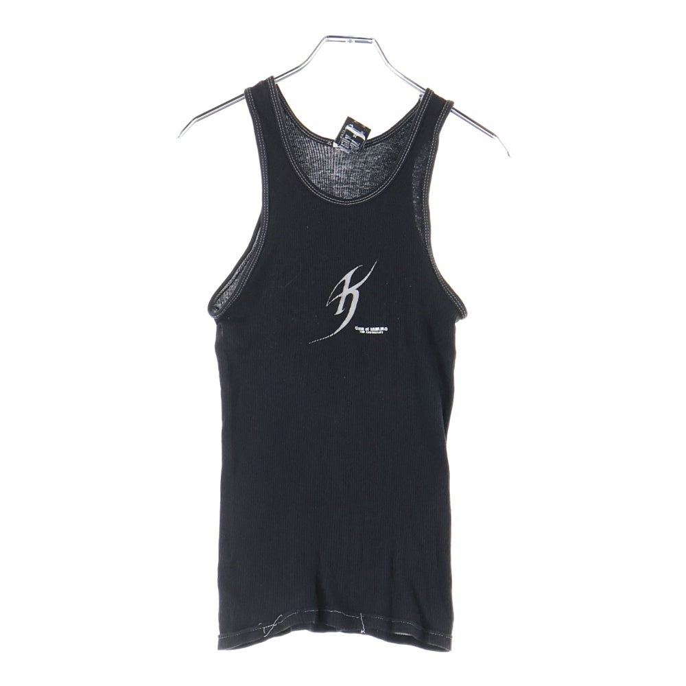 CHROME HEARTS(クロムハーツ) × KYOSUKE HIMURO 氷室京介 15th Anniversary Special LIVE プリントリブタンクトップ ノースリーブ ブラック