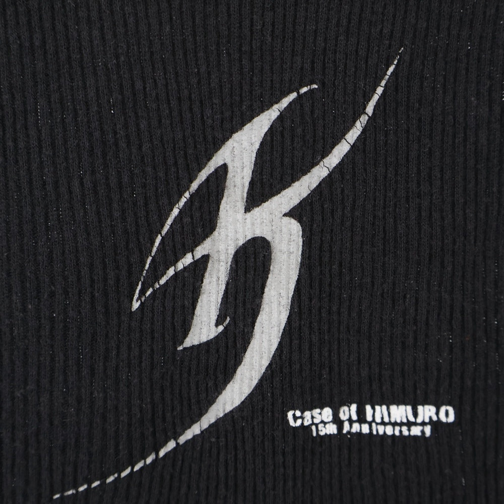 CHROME HEARTS(クロムハーツ) × KYOSUKE HIMURO 氷室京介 15th Anniversary Special LIVE プリントリブタンクトップ ノースリーブ ブラック