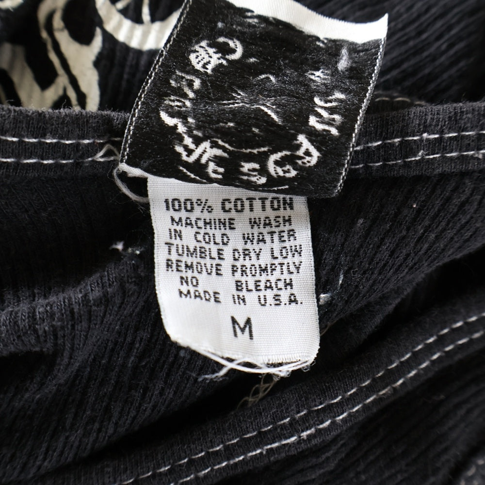 CHROME HEARTS(クロムハーツ) × KYOSUKE HIMURO 氷室京介 15th Anniversary Special LIVE プリントリブタンクトップ ノースリーブ ブラック