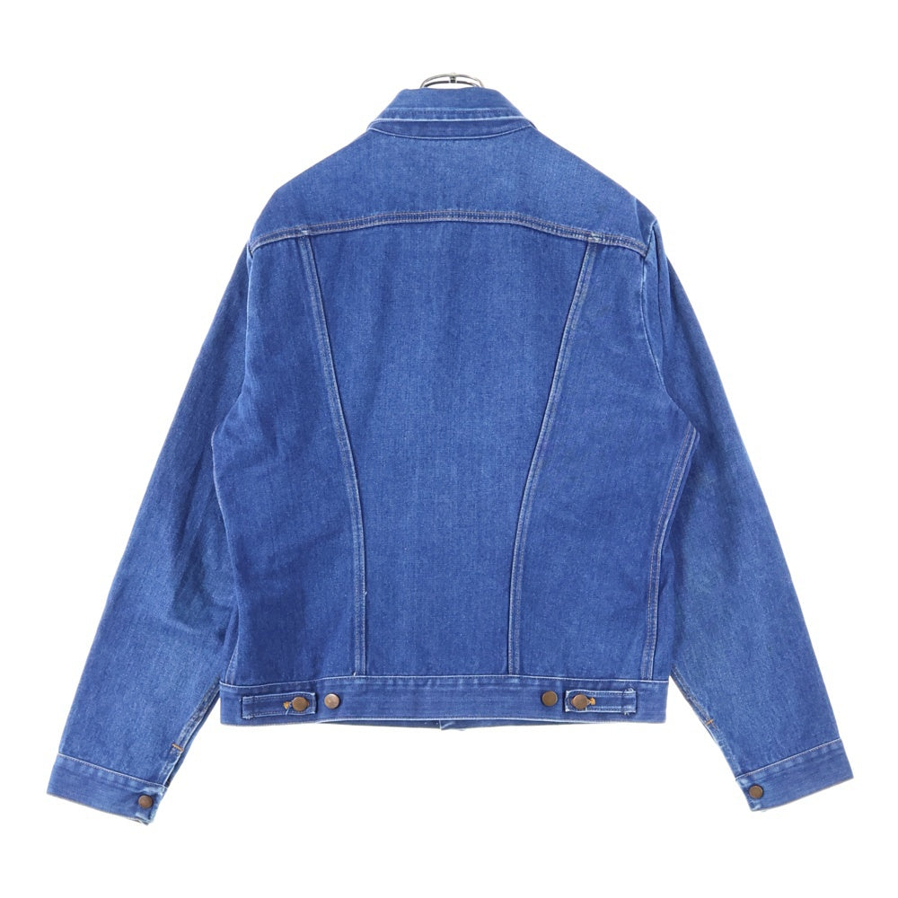 Wrangler(ラングラー) 80's VINTAGE ロングデニムジャケット カバーオール ジャケット 黒タグ インディゴ