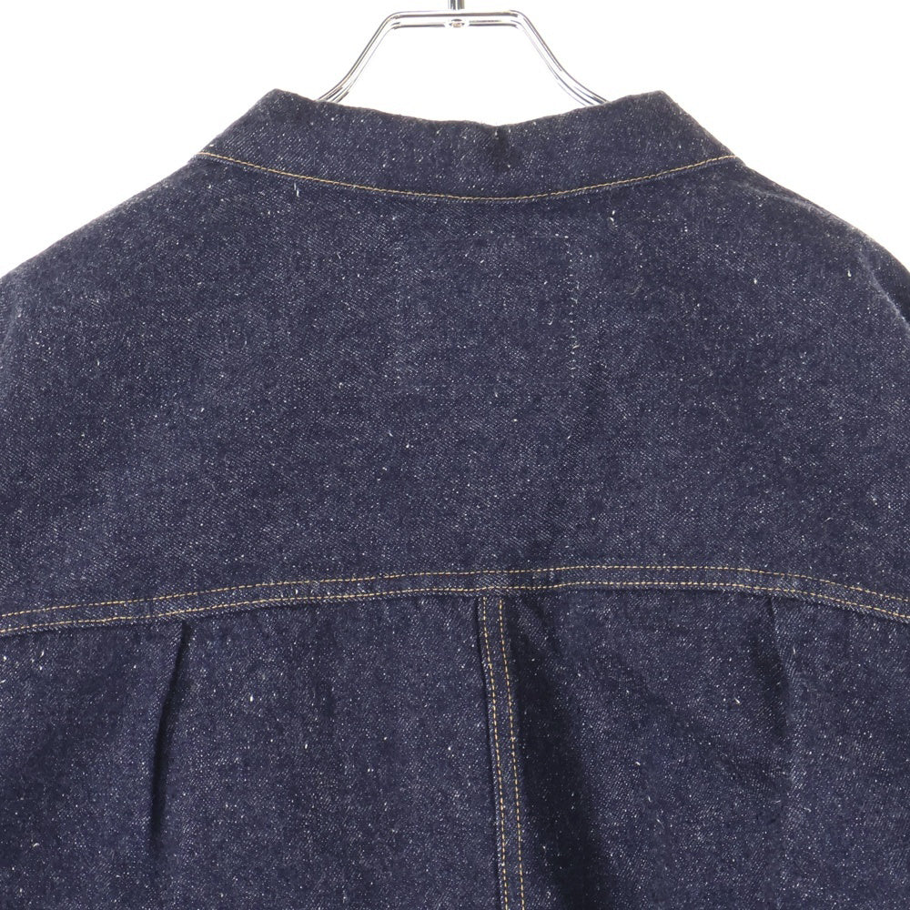 New Manual(ニュー マニュアル) NM-No.1 #023 LV T-BACK DENIM JACKET BLEACH ONE-WASHED Tバック ワンウォッシュデニムジャケット インディゴ
