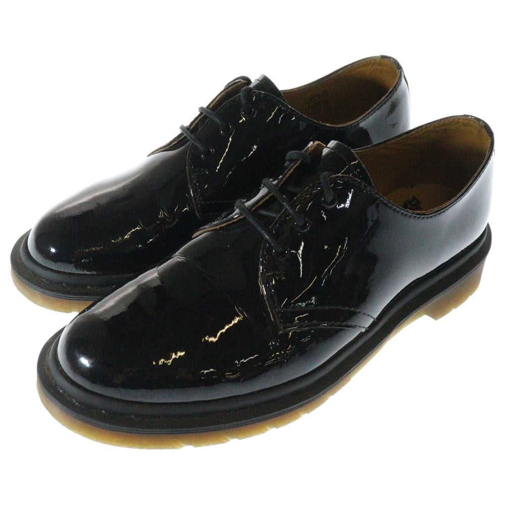 Dr.Martens(ドクターマーチン) ×BEAMS 3ホール パテント レザーシューズ ブラック 21713