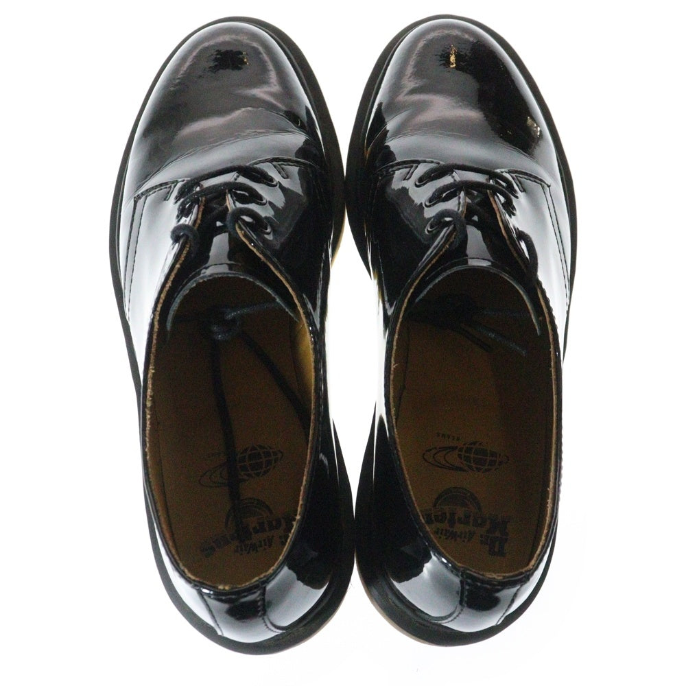 Dr.Martens(ドクターマーチン) ×BEAMS 3ホール パテント レザーシューズ ブラック 21713