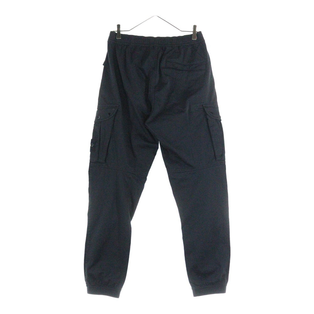STONE ISLAND(ストーンアイランド) Cargo Pants ロゴワッペン カーゴパンツ ブラック 751531314