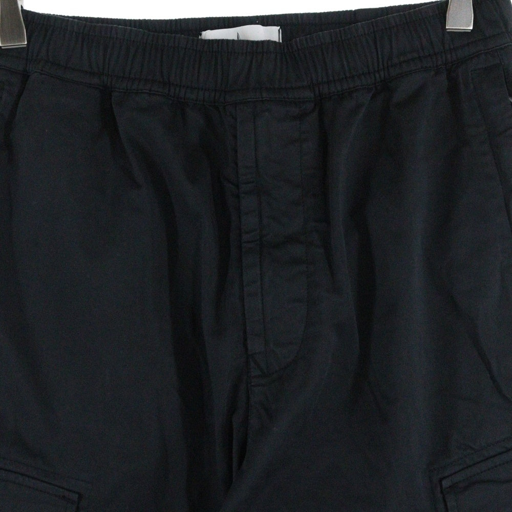 STONE ISLAND(ストーンアイランド) Cargo Pants ロゴワッペン カーゴパンツ ブラック 751531314