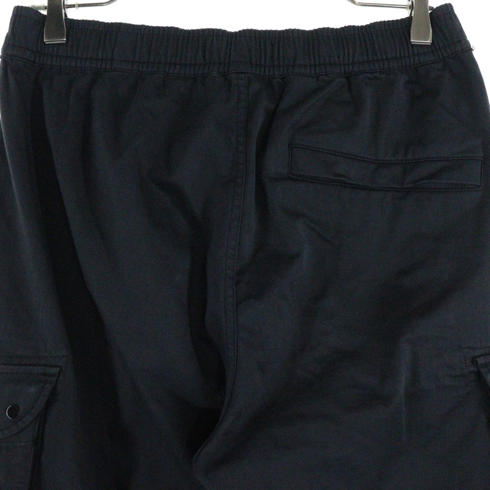STONE ISLAND(ストーンアイランド) Cargo Pants ロゴワッペン カーゴパンツ ブラック 751531314