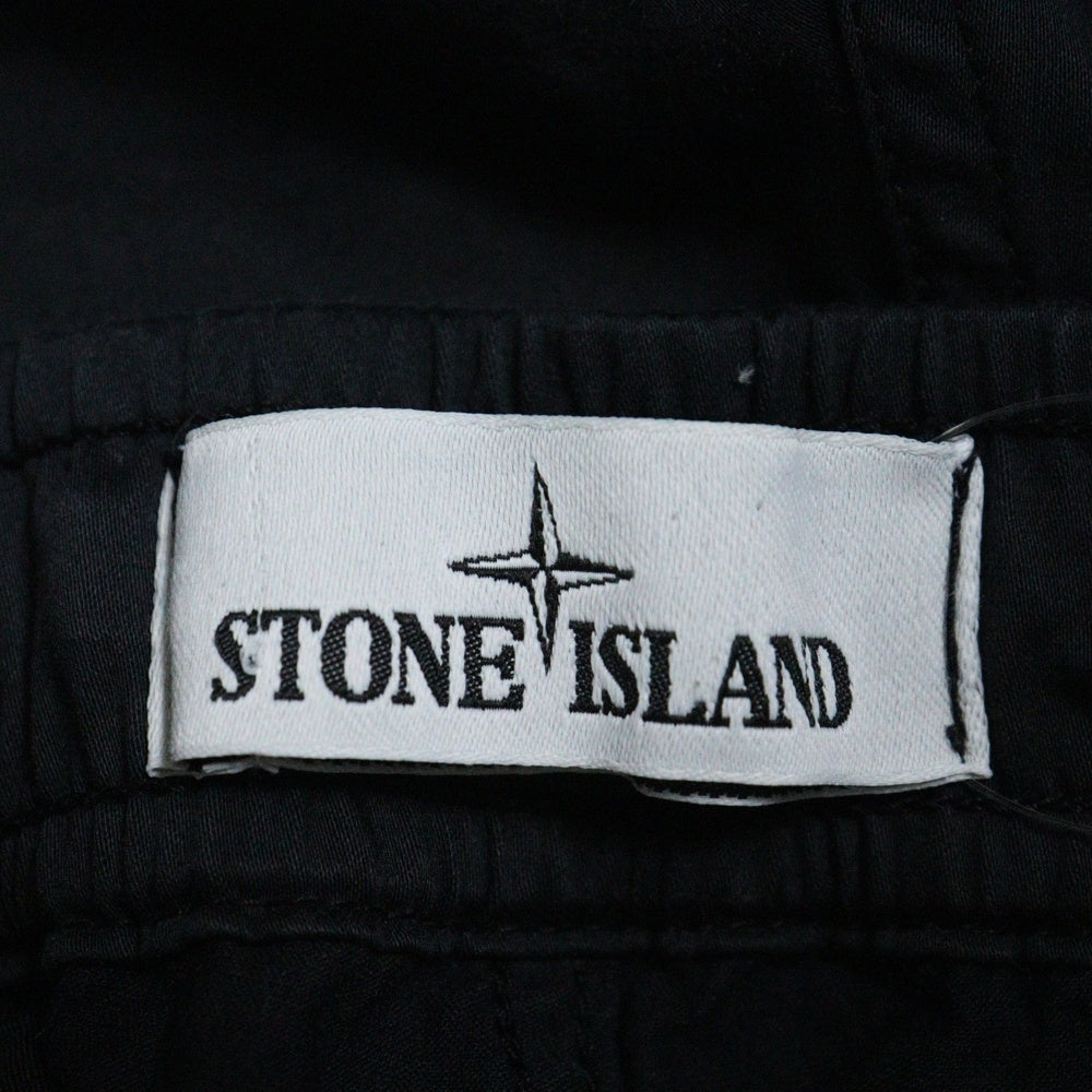 STONE ISLAND(ストーンアイランド) Cargo Pants ロゴワッペン カーゴパンツ ブラック 751531314