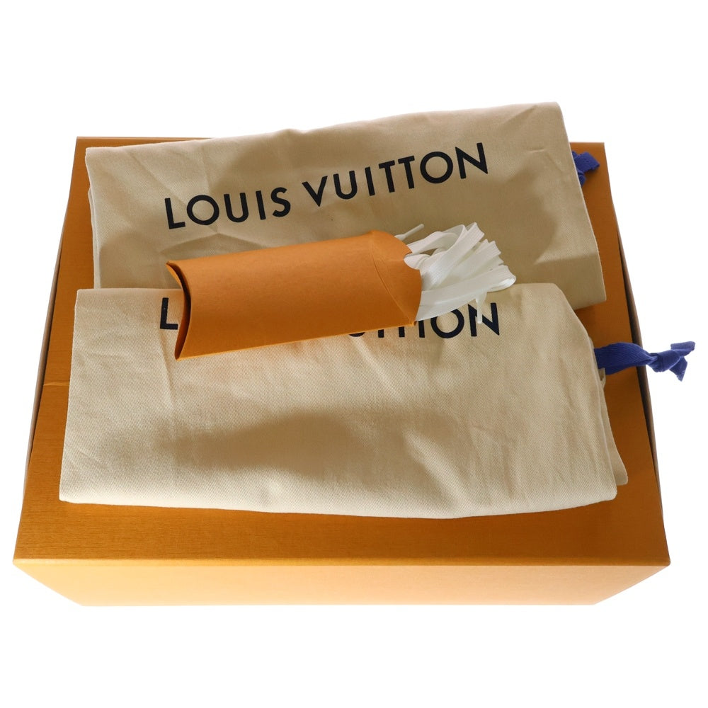LOUIS VUITTON(ルイヴィトン) LVトレイナーライン テンポラリー・レジデンシー限定 レザーローカットスニーカー ネイビー MS0261