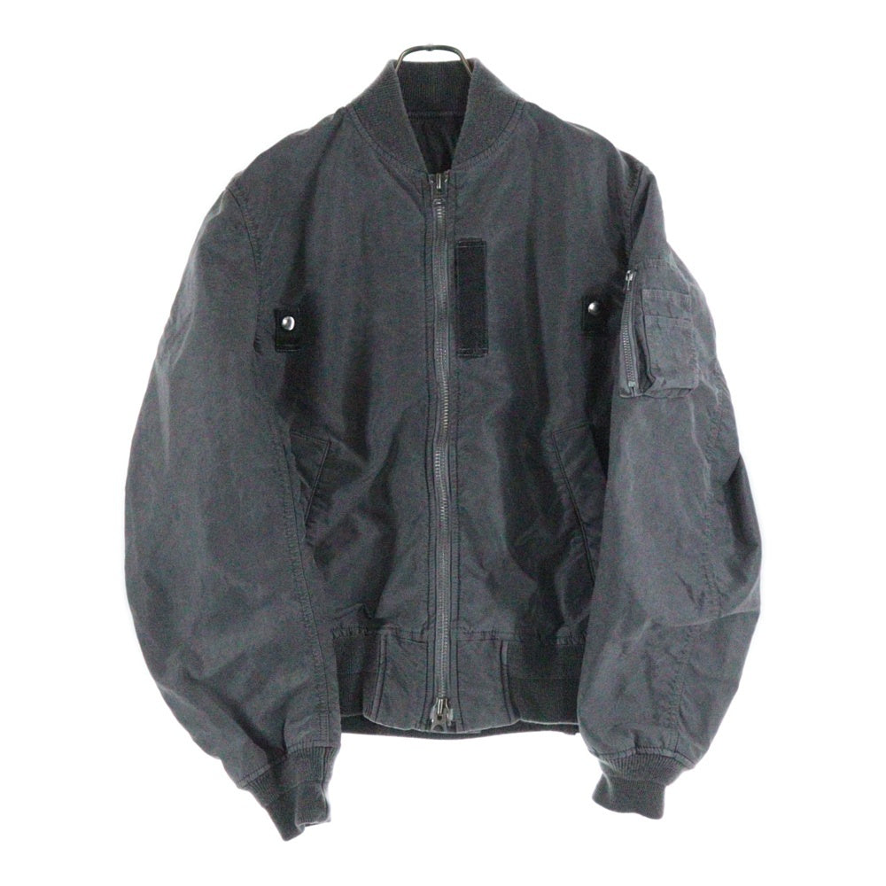 Sacai(サカイ) 24AW ガーメントダイ テクスチェーボンバージャケット ミリタリーブルゾン 24-03496M
