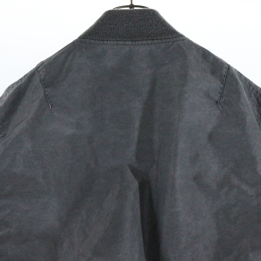 Sacai(サカイ) 24AW ガーメントダイ テクスチェーボンバージャケット ミリタリーブルゾン 24-03496M