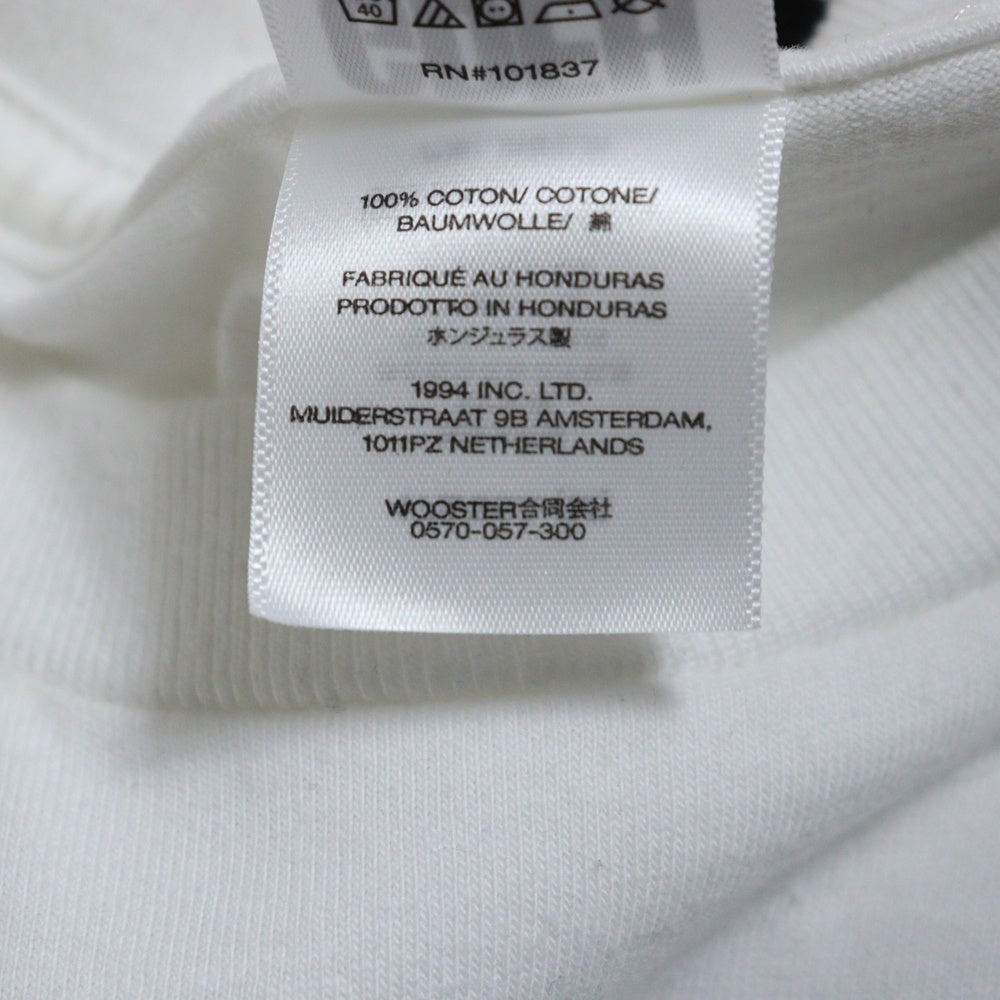 SUPREME(シュプリーム) 25SS × GOODENOUGH End Racism Tee グッドイナフ エンドレイシズム グラフィックプリント クルーネック半袖Tシャツ カットソー ホワイト