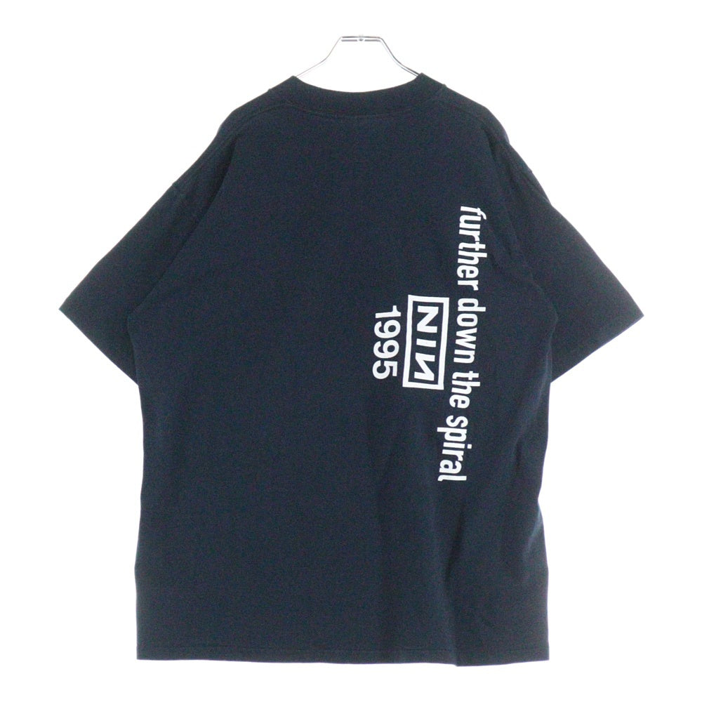 VINTAGE(ヴィンテージ) 90's NINE INCH NAILS 1994 FURTHER DOWN THE SPIRAL ナインインチネイルズ ファーザーダウンワードスパイラル 縄 半袖Tシャツ カットソー ブラック