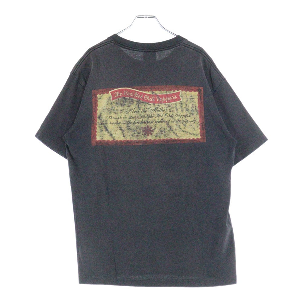 VINTAGE(ヴィンテージ) 90's RED HOT CHILI PEPPERS ONE HOT MINUTE MEMBER PORTRAIT レッドホットチリペッパーズ メンバーポートレート 半袖Tシャツ カットソー ブラック