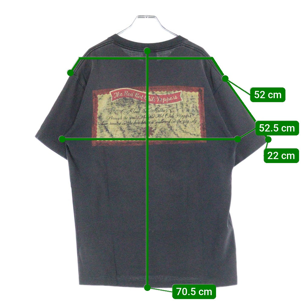 VINTAGE(ヴィンテージ) 90's RED HOT CHILI PEPPERS ONE HOT MINUTE MEMBER PORTRAIT レッドホットチリペッパーズ メンバーポートレート 半袖Tシャツ カットソー ブラック