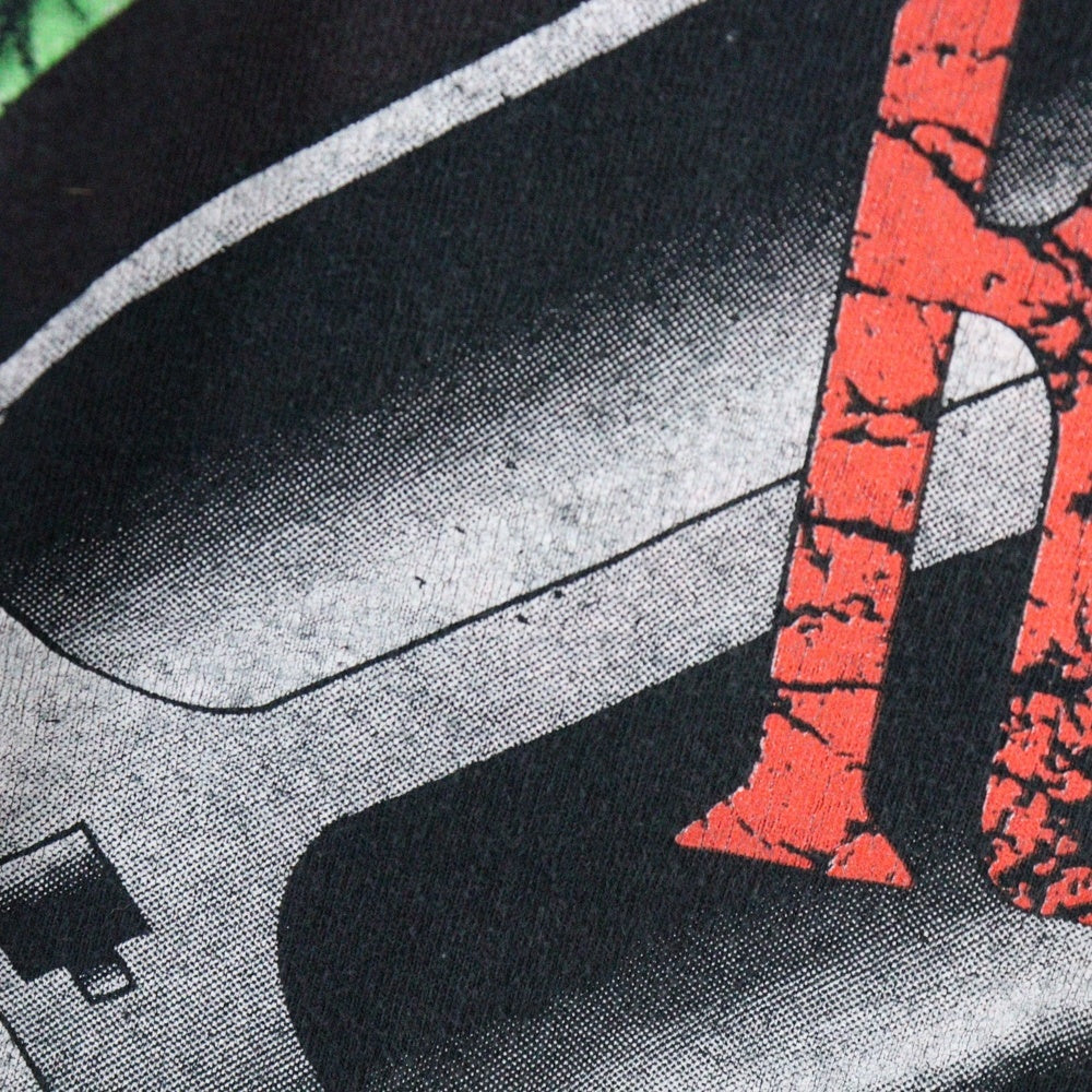 VINTAGE(ヴィンテージ) 90's GUNS N' ROSES GUN AND ROSE ガンズアンドローゼス オーバープリント 半袖Tシャツ ブラック/レッド