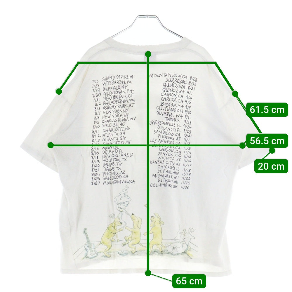 VINTAGE(ヴィンテージ) 90's GREEN DAY DOOKIE グリーンデイ ドゥーキー プリント半袖Tシャツ ホワイト