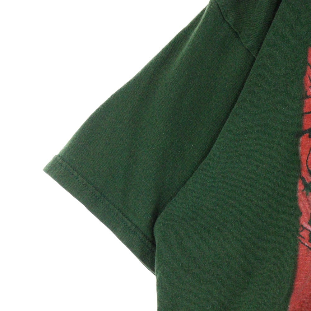 VINTAGE(ヴィンテージ) 90's DINOSAUR JR FEEL THE PAIN ダイナソージュニア プリント半袖Tシャツ カットソー グリーン ※タグ欠損