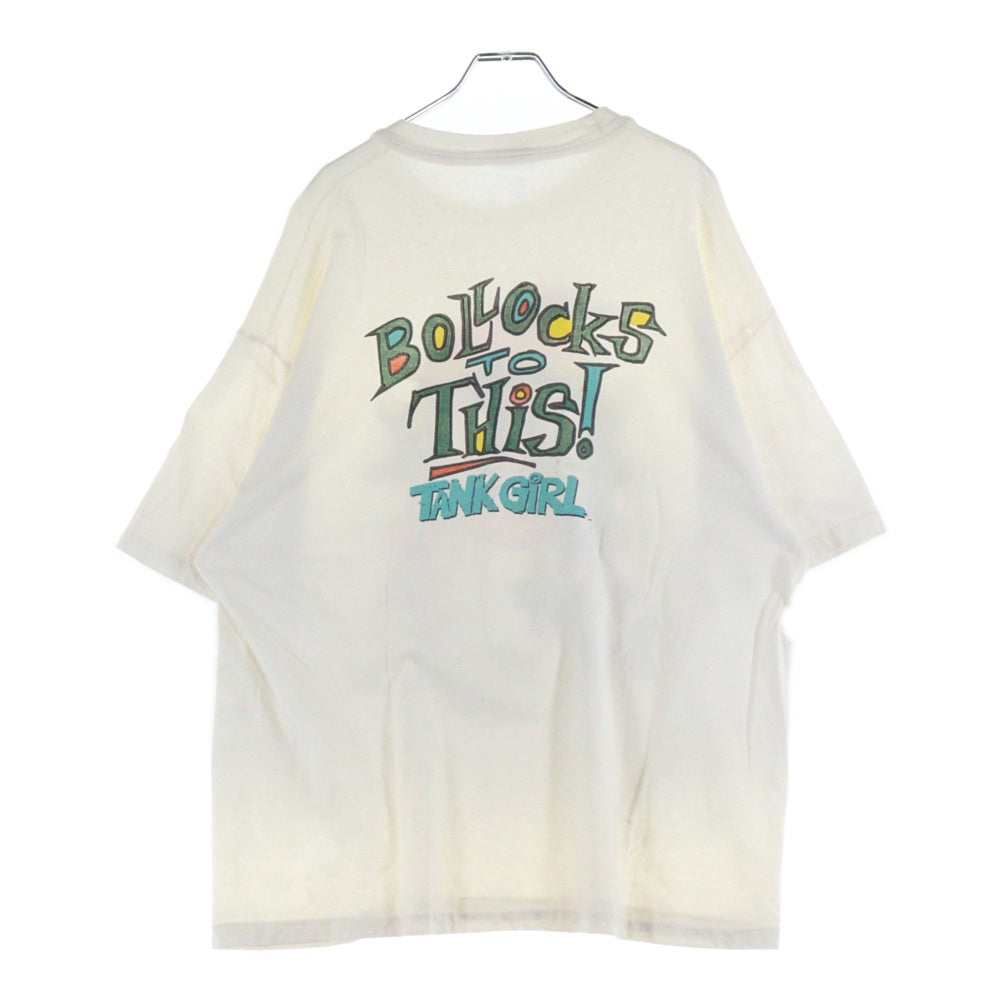 VINTAGE(ヴィンテージ) 90's TANK GIRL タンクガール ムービーT プリント半袖Tシャツ カットソー ホワイト