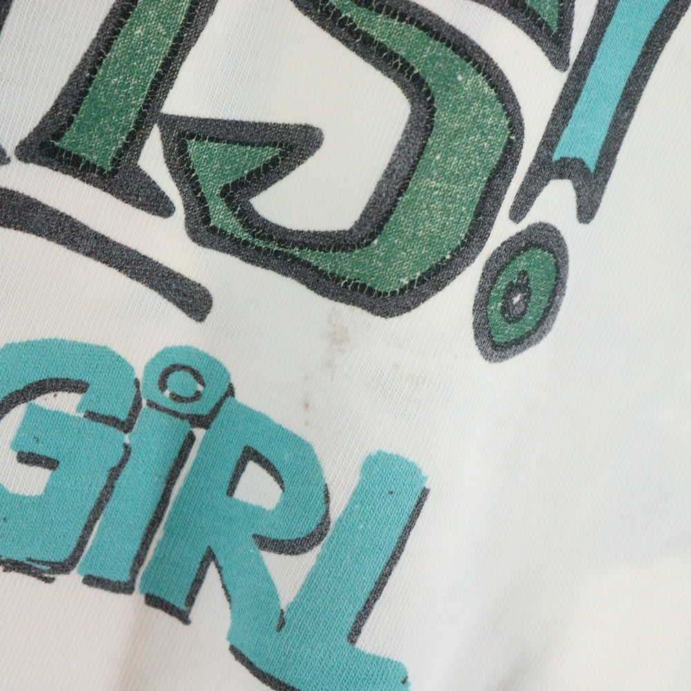 VINTAGE(ヴィンテージ) 90's TANK GIRL タンクガール ムービーT プリント半袖Tシャツ カットソー ホワイト