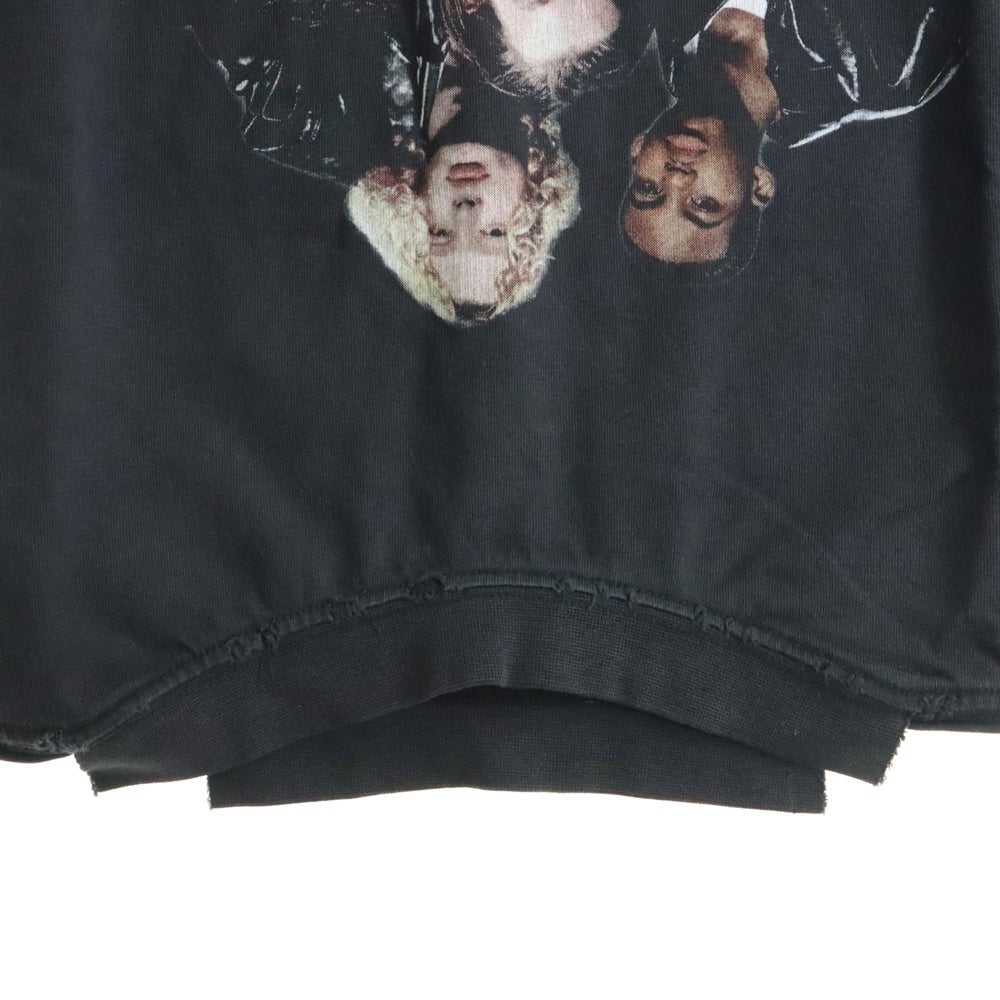 BALENCIAGA(バレンシアガ) 22SS Speed Hunter Upside Down Oversized Tee スピードハンターアップサイドダウンオーバーサイズ半袖Tシャツ ブラック 698811 TMVC9