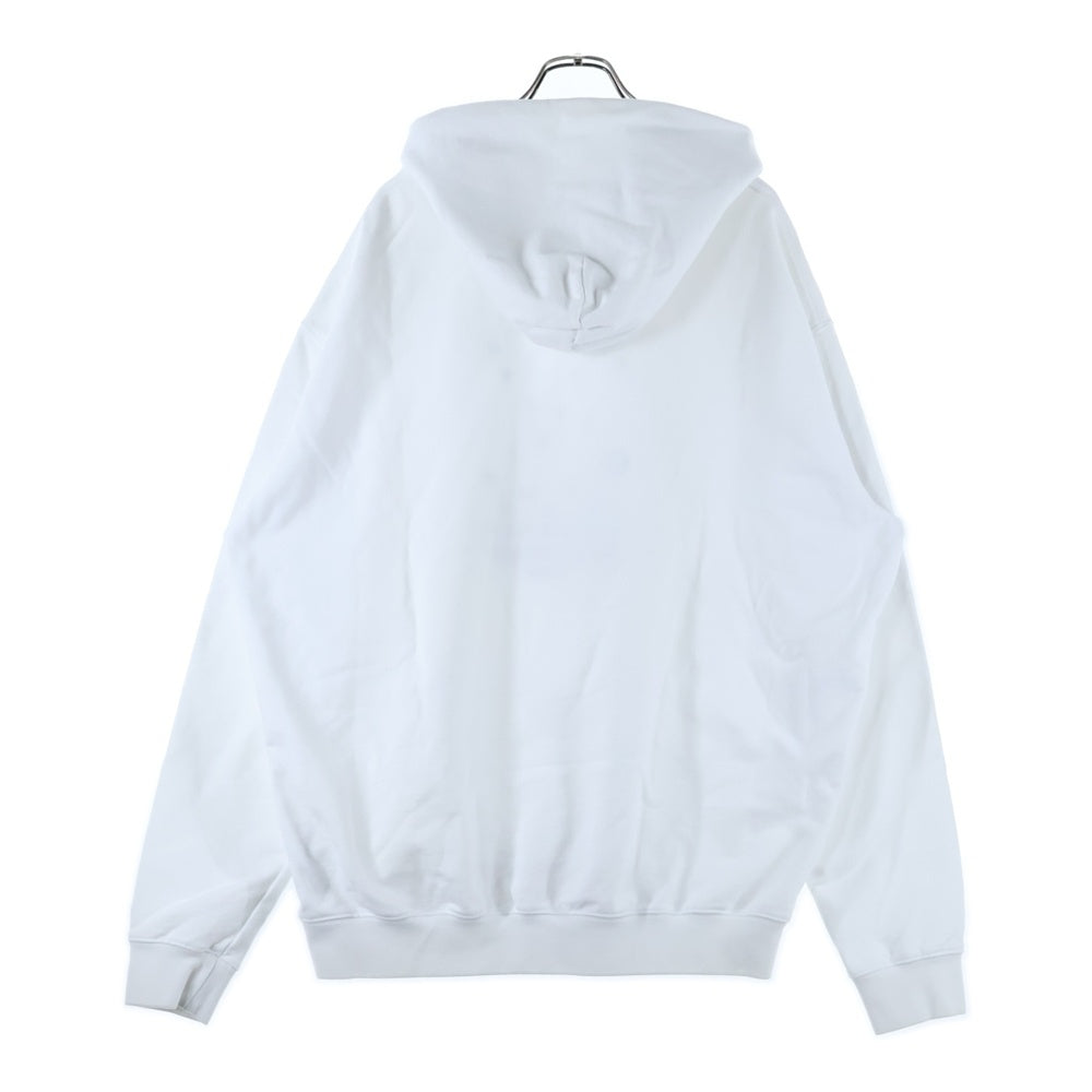 Maison Margiela 1 10(メゾンマルジェラ 1 10) 23SS オーバーサイズ カレンダーグラフィック ロゴ スウェットパーカー ホワイト S50GU0202 S25505