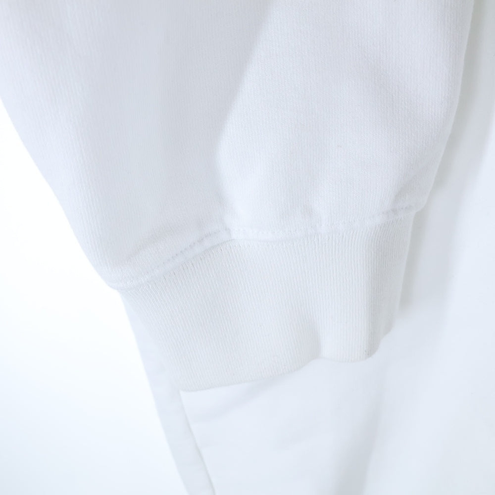Maison Margiela 1 10(メゾンマルジェラ 1 10) 23SS オーバーサイズ カレンダーグラフィック ロゴ スウェットパーカー ホワイト S50GU0202 S25505