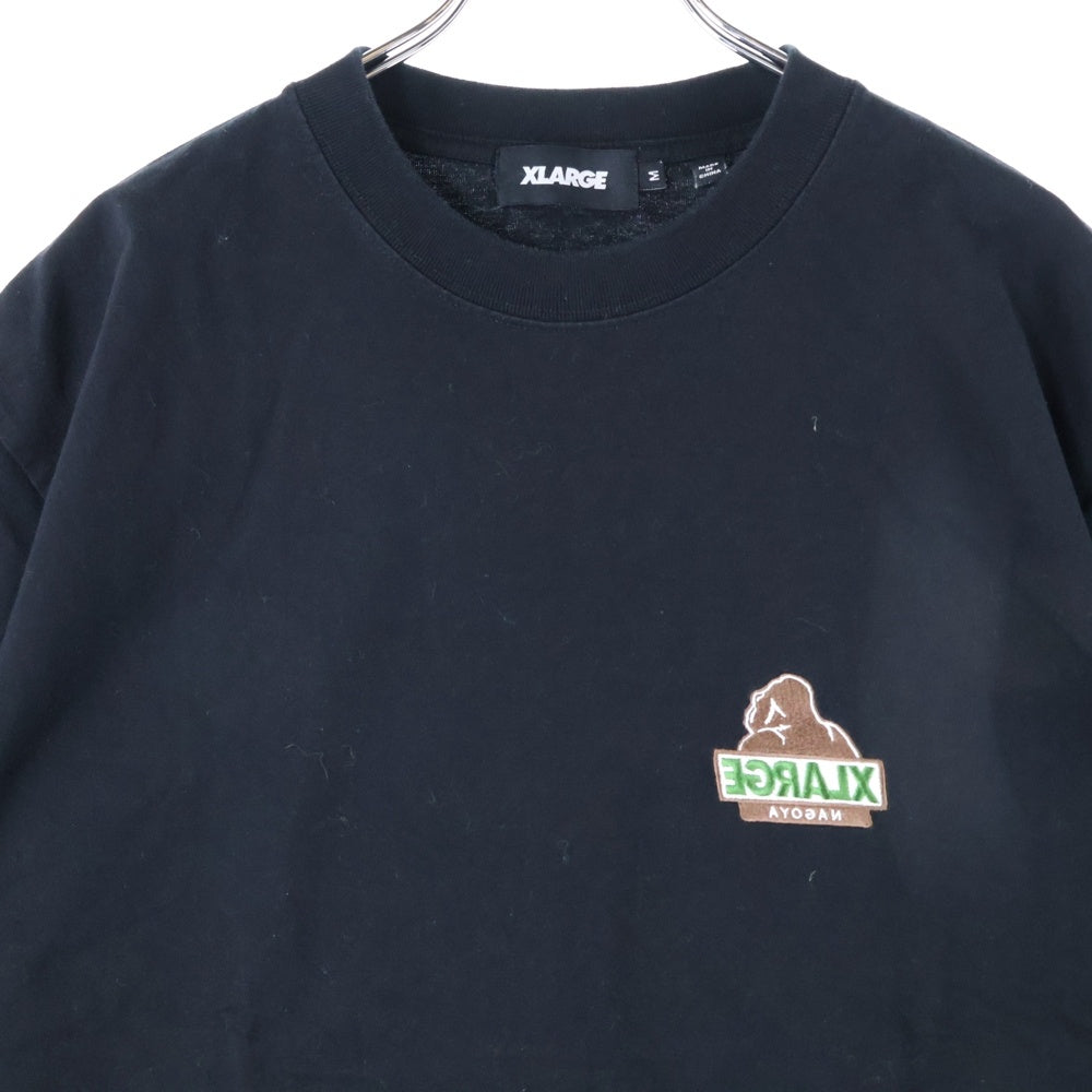 X-LARGE(エクストララージ) 名古屋限定 フロント刺繍 半袖Tシャツ カットソー 101232011048