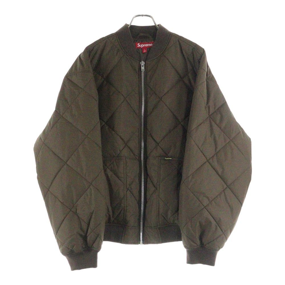 SUPREME(シュプリーム) 24AW AOI Quilted Work Jacket 葵産業 アオイ キルティングワークジャケット ブラウン