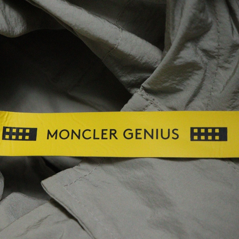 MONCLER(モンクレール) 23AW ×FRGMT DOTTER GUIBBOTTO フラグメントデザイン ドーター ミリタリーナイロンジャケット ベージュ I209U1A00022 M3415