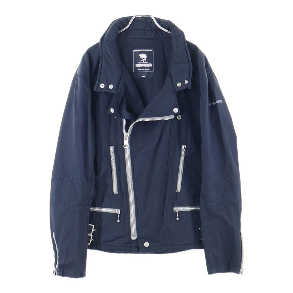 NEIGHBORHOOD(ネイバーフッド) ダブルライダース コットンジャケット ブラック TSNH-JK04