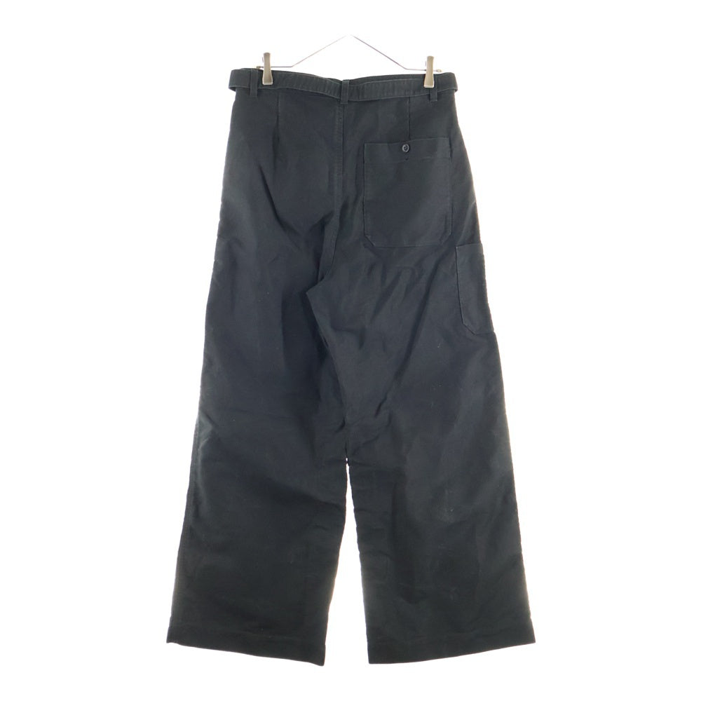 Sacai(サカイ) 24SS Moleskin Pants モールスキンコットンパンツ ブラック 24-03310M