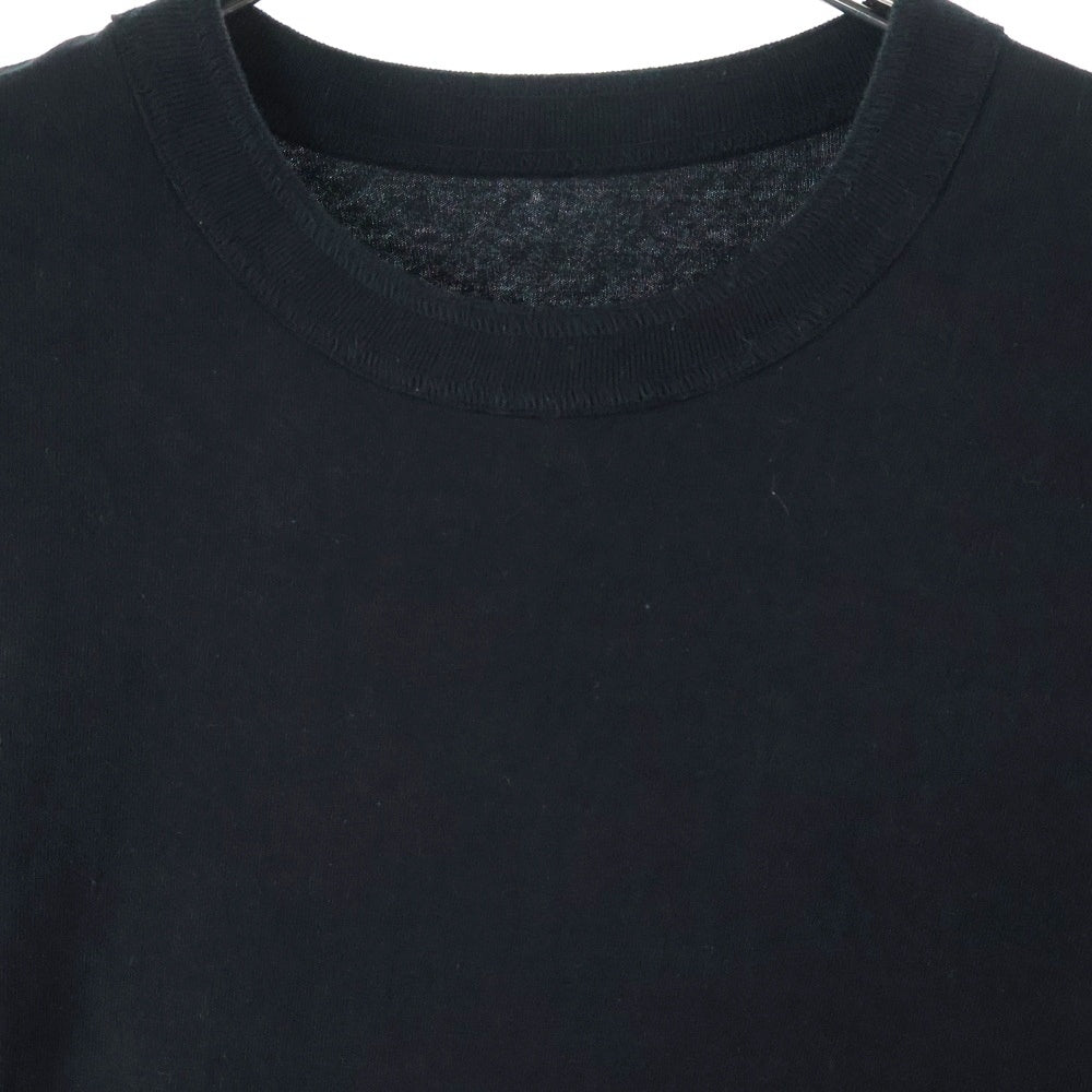 Sacai(サカイ) 25SS ×WTAPS Print T-Shirt Print ×ダブルタップス プリント半袖Tシャツ ブラック 25-0928S