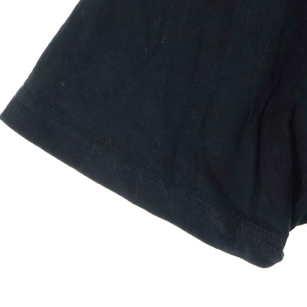 Sacai(サカイ) 21SS ×KAWS Flock Print T-Shirt カウズ フロックプリント半袖Tシャツ カットソー ブラック 21-0288S