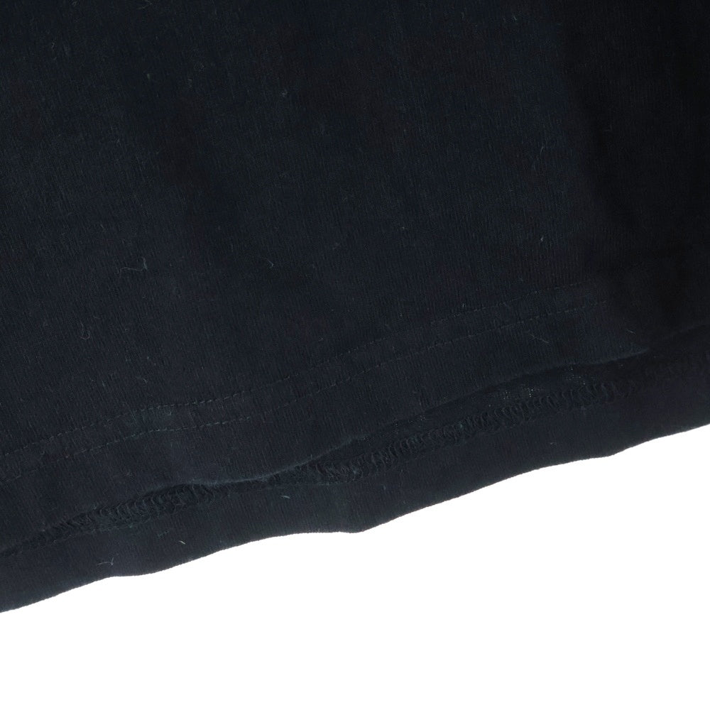 Sacai(サカイ) 21SS ×KAWS Flock Print T-Shirt カウズ フロックプリント半袖Tシャツ カットソー ブラック 21-0288S